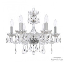 Подвесная люстра Bohemia Ivele Crystal 117 117/6/165 Ni