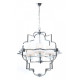 Подвесная люстра LUMINA DECO Baltimore LDP 8020-4 CHR+WT