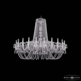 Подвесная люстра Bohemia Ivele Crystal 1402 1402/24/530 Ni