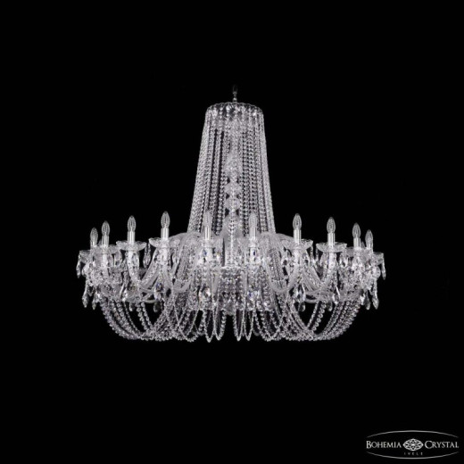 Подвесная люстра Bohemia Ivele Crystal 1402 1402/24/530 Ni