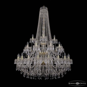 Подвесная люстра Bohemia Ivele Crystal 1403 1403/20+10+5/400/h-160/3d G