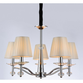 Подвесная люстра ILLUMICO  IL1151-5PPA-29 CR Romei