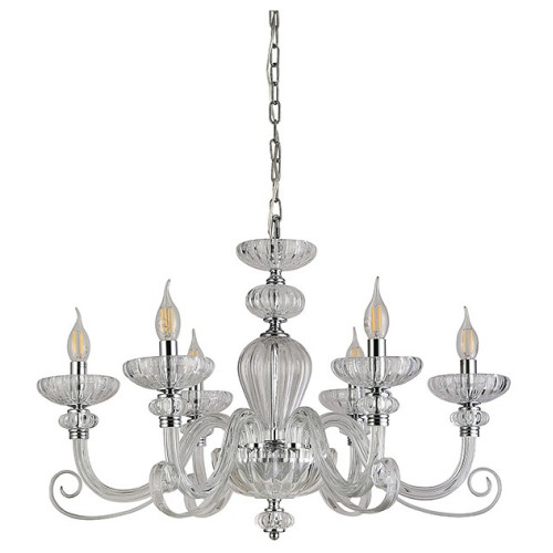 Подвесная люстра Newport ANNETTE 8626/C chrome clear