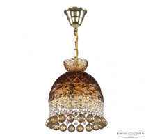 Подвесная люстра Bohemia Ivele Crystal 5478 5478/22 G Amber/M-1F Balls K721