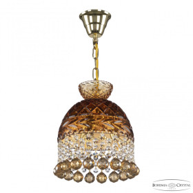 Подвесная люстра Bohemia Ivele Crystal 5478 5478/22 G Amber/M-1F Balls K721