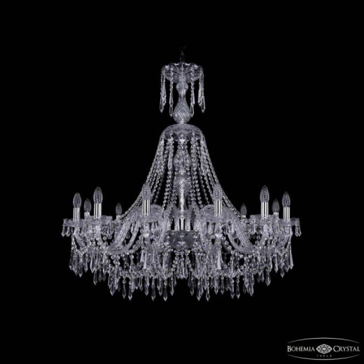Подвесная люстра Bohemia Ivele Crystal 1403 1403/12/360/XL-100 Ni