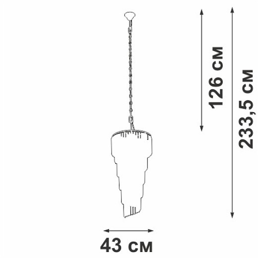 Подвесная люстра Vitaluce V5311 V5311-8/13