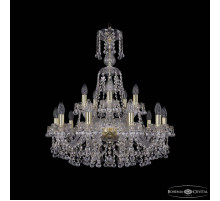 Подвесная люстра Bohemia Ivele Crystal 1409 1409/10+5/240/XL-77 G