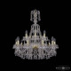 Подвесная люстра Bohemia Ivele Crystal 1409 1409/10+5/240/XL-77 G