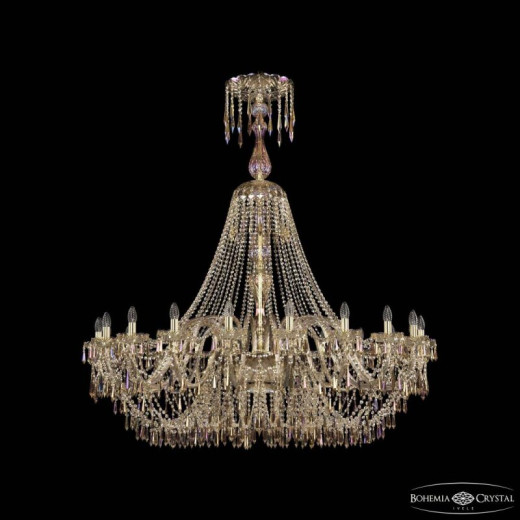 Подвесная люстра Bohemia Ivele Crystal 1403 1403/20/530/XL-160 G M801