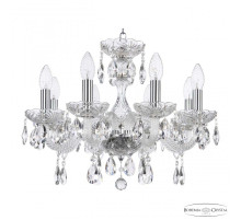 Подвесная люстра Bohemia Ivele Crystal 117 117/8/165 Ni
