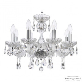 Подвесная люстра Bohemia Ivele Crystal 117 117/8/165 Ni