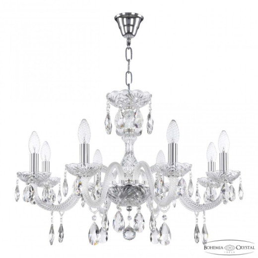 Подвесная люстра Bohemia Ivele Crystal 117 117/8/240 Ni