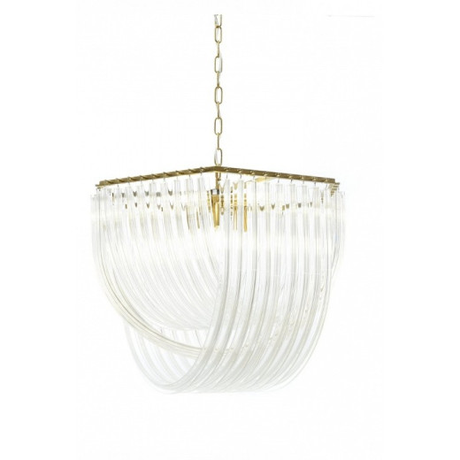 Подвесная люстра LUMINA DECO Weddini LDP 6001-600 GD+CL