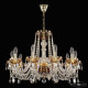 Подвесная люстра Bohemia Ivele Crystal 5402 5402/10/240 G Amber/M-1H