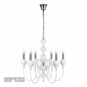 Подвесная люстра iLamp Lady 88003-6 WH