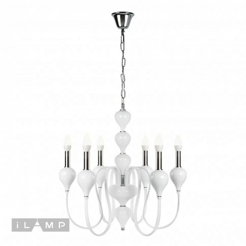 Подвесная люстра iLamp Lady 88003-6 WH