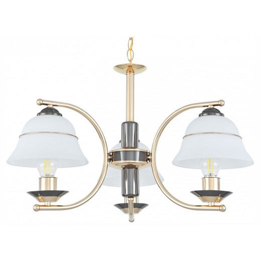 Подвесная люстра Arte Milano Florentia-1240 301240/3 Bk/Gd