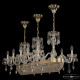 Подвесная люстра Bohemia Ivele Crystal 1452 1452/10/195/1000 G