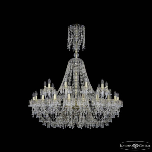 Подвесная люстра Bohemia Ivele Crystal 1410 1410/20+10/400/XL-130 G V0300