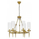 Подвесная люстра LUMINA DECO Moratti LDP 8022-6 MD+PR