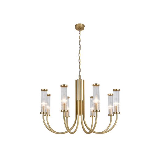Подвесная люстра Newport 35500 35510/C black+gold