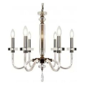 Подвесная люстра iLamp Vibe P9474-6 Nickel