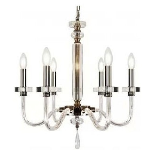 Подвесная люстра iLamp Vibe P9474-6 Nickel