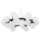 Подвесная люстра LUMINA DECO MARSIADA LDP 6033-25 BK