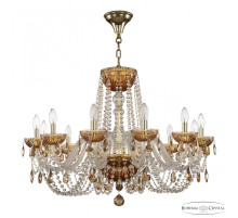 Подвесная люстра Bohemia Ivele Crystal 5402 5402/12/300 G Amber/M-1G K721