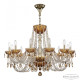 Подвесная люстра Bohemia Ivele Crystal 5402 5402/12/300 G Amber/M-1G K721