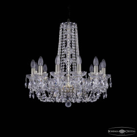 Подвесная люстра Bohemia Ivele Crystal 1402 1402/12/195/h-60 G