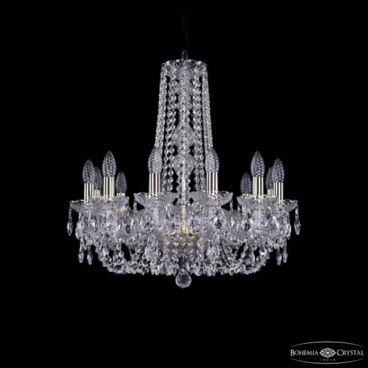 Подвесная люстра Bohemia Ivele Crystal 1402 1402/12/195/h-60 G