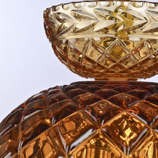 Подвесная люстра Bohemia Ivele Crystal 5478 5478/22 G Amber/M-1F
