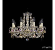 Подвесная люстра Bohemia Ivele Crystal 1402 1402/8/160 G R801