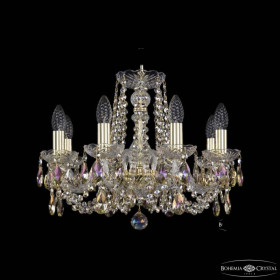 Подвесная люстра Bohemia Ivele Crystal 1402 1402/8/160 G R801