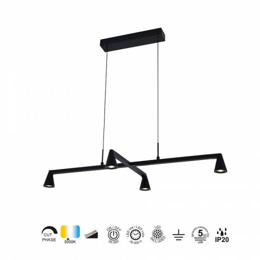 Подвесная люстра Mantra Africa 9410