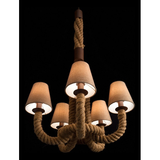 Подвесная люстра Arte Lamp Corda A8958LM-5BR