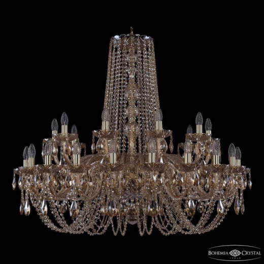 Подвесная люстра Bohemia Ivele Crystal 1402 1402/20+10/400 G M721