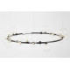 Подвесная люстра LUMINA DECO MERIDO LDP 7033-24 BK+CL