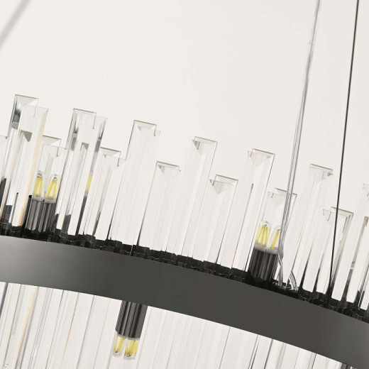 Подвесная люстра Arte Milano Белладжо 440110.840.24.G9.D1 BK