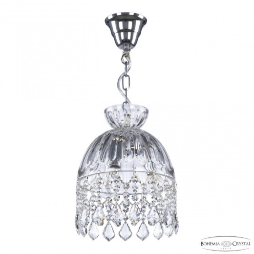Подвесная люстра Bohemia Ivele Crystal 5478 5478/22 Ni Clear/M-1H Leafs