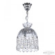 Подвесная люстра Bohemia Ivele Crystal 5478 5478/22 Ni Clear/M-1H Leafs