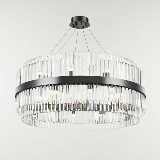 Подвесная люстра Arte Milano Белладжо 440110.840.24.G9.C1 BK