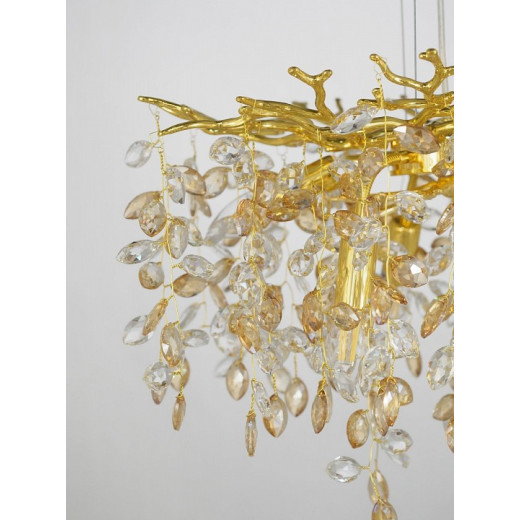 Подвесная люстра LUMINA DECO Brevia LDP 8027-600 GD