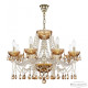 Подвесная люстра Bohemia Ivele Crystal 5413 5413/8/240 G Amber/M-1G K721