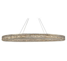 Подвесная люстра Newport  8550/160 C oval gold polished