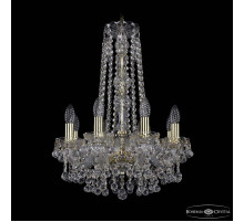 Подвесная люстра Bohemia Ivele Crystal 1409 1409/8/141/h-59 G