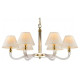 Подвесная люстра iLamp Amber YT2043-6 GD+Coffee