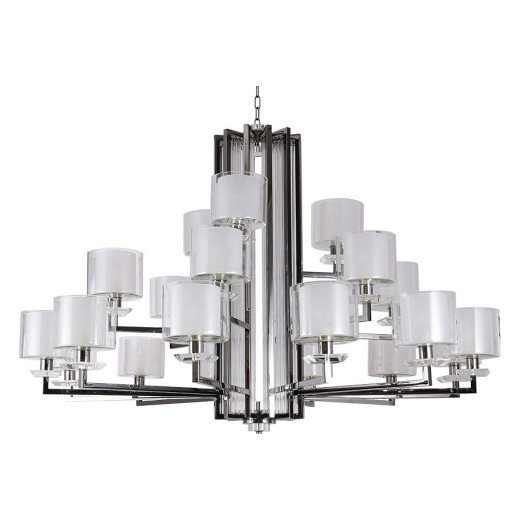 Подвесная люстра Newport 4400 4412+6+3/C black glossy